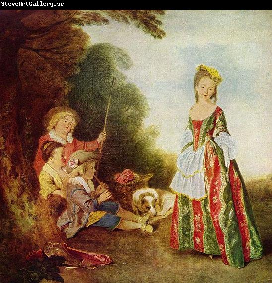 Jean antoine Watteau Der Tanz